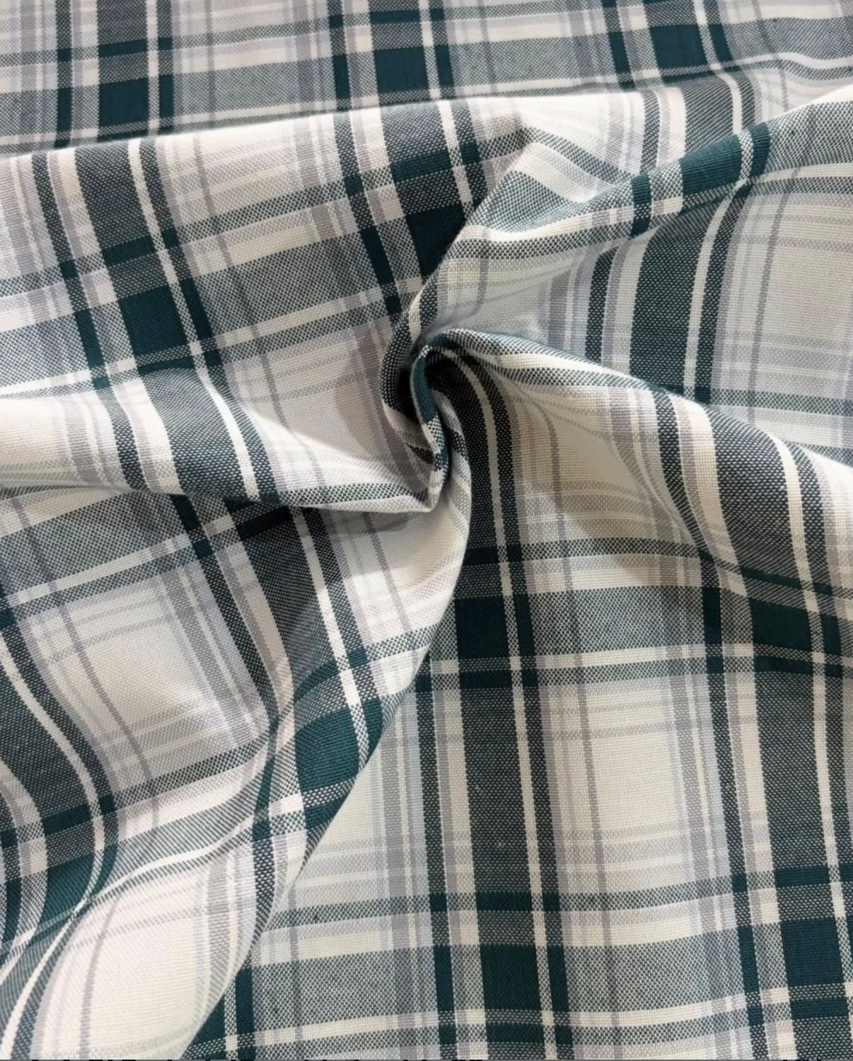 Monika Textiles yarn-dyed shirting fabric